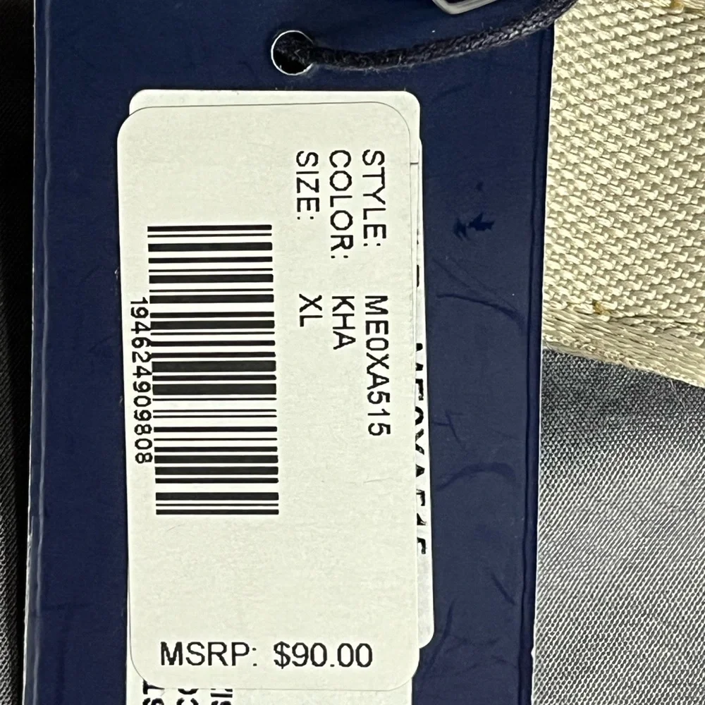 NWT PETER MILLAR CROWN CRAFTED PERFORMANCE O-RING BELT KHAKI Size XL